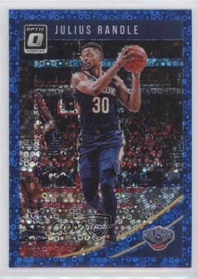 2018-19 Panini Donruss Optic Fast Break Blue Prizm 12/50 Julius Randle #37 0j4n