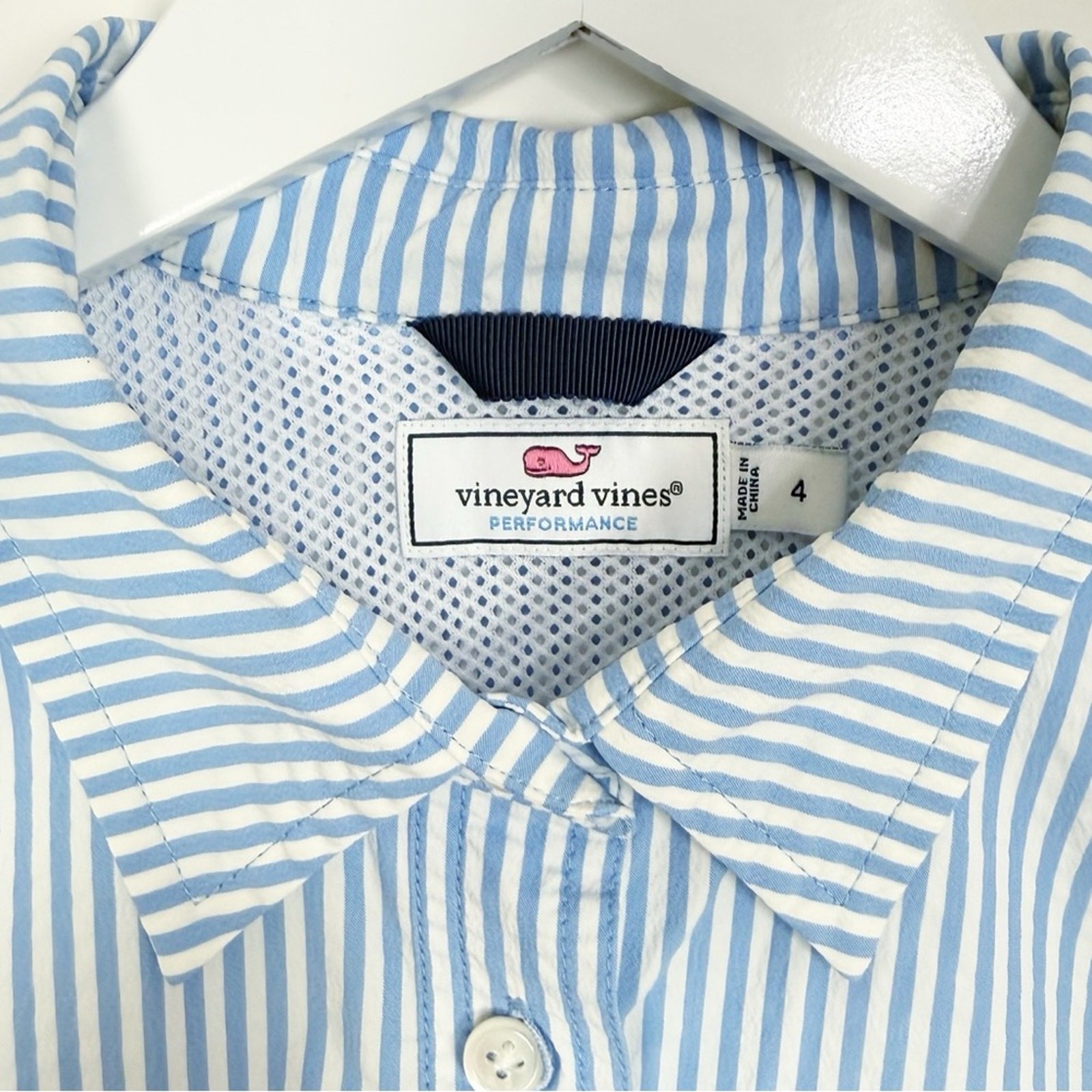 Vineyard Vines Performance Coverup Seersucker Str… - image 5