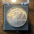 1987 Walking Liberty American Eagle $1 Dollar 1 oz Fine Silver