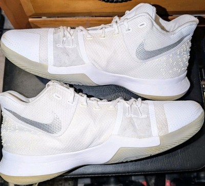Nike Kyrie 3 White Chrome | eBay