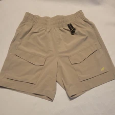 Unipro Men's Size Small Shorts Qwick-Dry Athletic Gym 7” Gray Athleisure