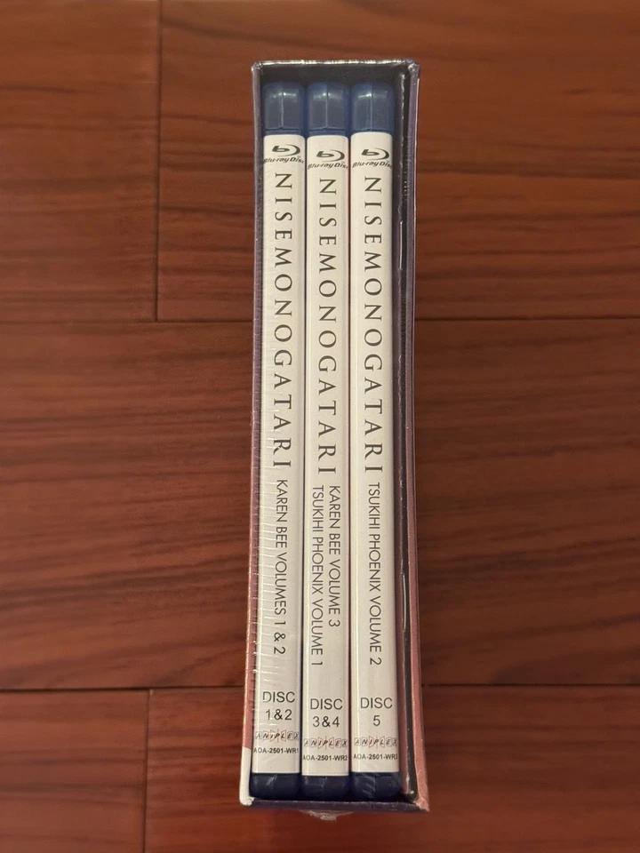 Sealed! Nisemonogatari Limited Edition Blu-Ray Box. Aniplex America English Sub - Image 3 of 4