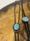 Fashion Stone Design Bolo Tie Huge Lot Of 8 Pendant Turquoise Tribal Western — photo 2