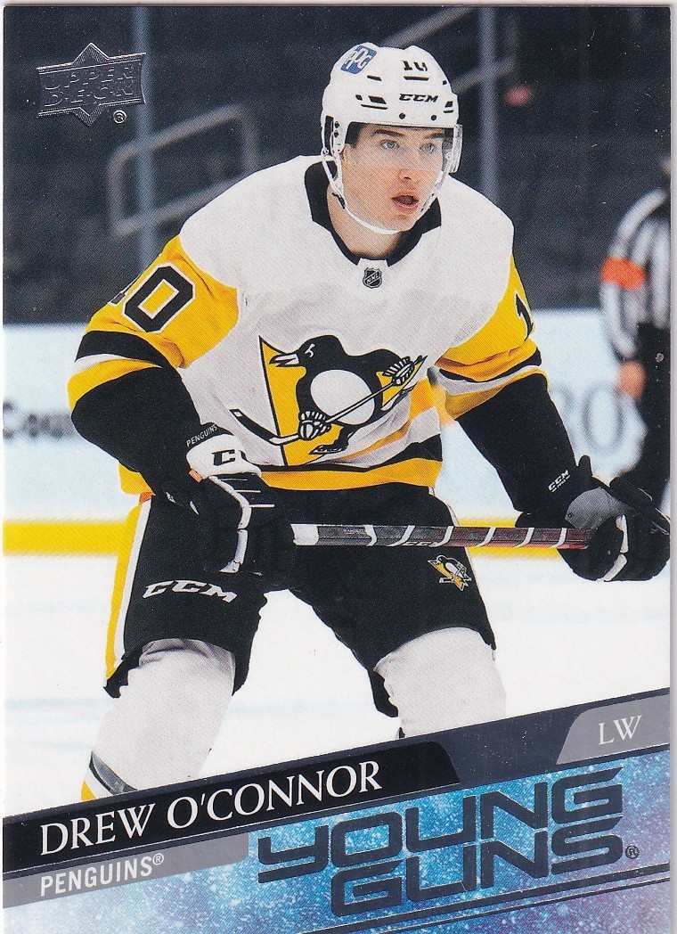 20/21 UD EXTENDED DREW O'CONNOR YOUNG GUNS RC SP ROOKIE #728