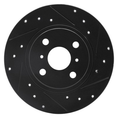 For Toyota MR2 87-89 Brake Rotor DFC Premium Drilled & Slotted Rear Passenger