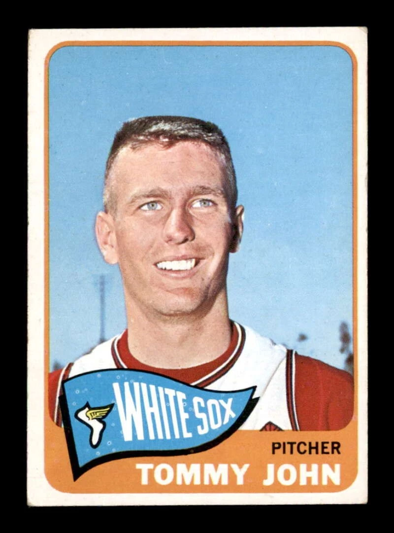 Tommy John trading card