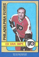 1972-73 Topps Hockey Ed Van Impe #9 VGEX