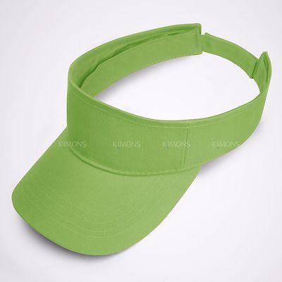 Visor Sun Plain Hat Sports Cap Colors Golf Tennis Beach Adjustable Summer