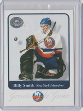 2001-02 Fleer Greats of the Game #17 Billy Smith New York Islanders