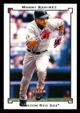 2002 Fleer Premium #50 Manny Ramirez Boston Red Sox