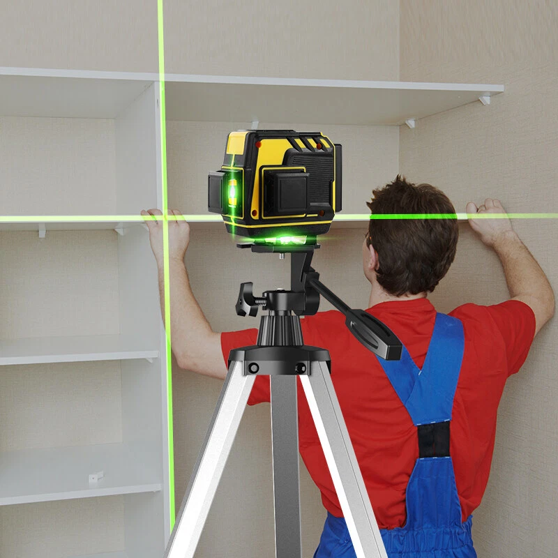 Elikliv 3x360 Tile Laser Level for Precise Tiling and Wall Framing