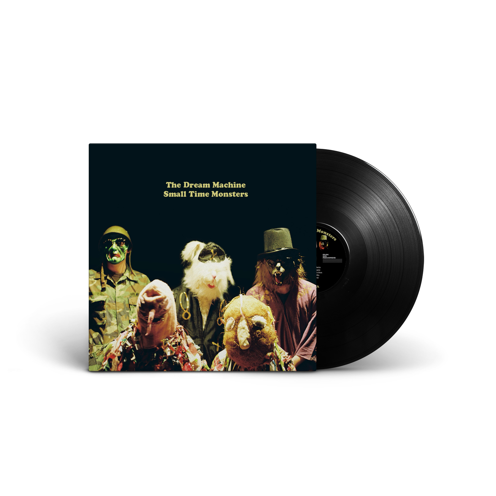 The Dream Machine Small Time Monsters (Vinyl LP) 12" Album (Gatefold Cover)