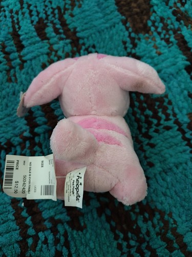 6" Neopets Pink Poogle Plush Stuffed Animal Thinkway Toys 2004 W/ Tags - Picture 5 of 9
