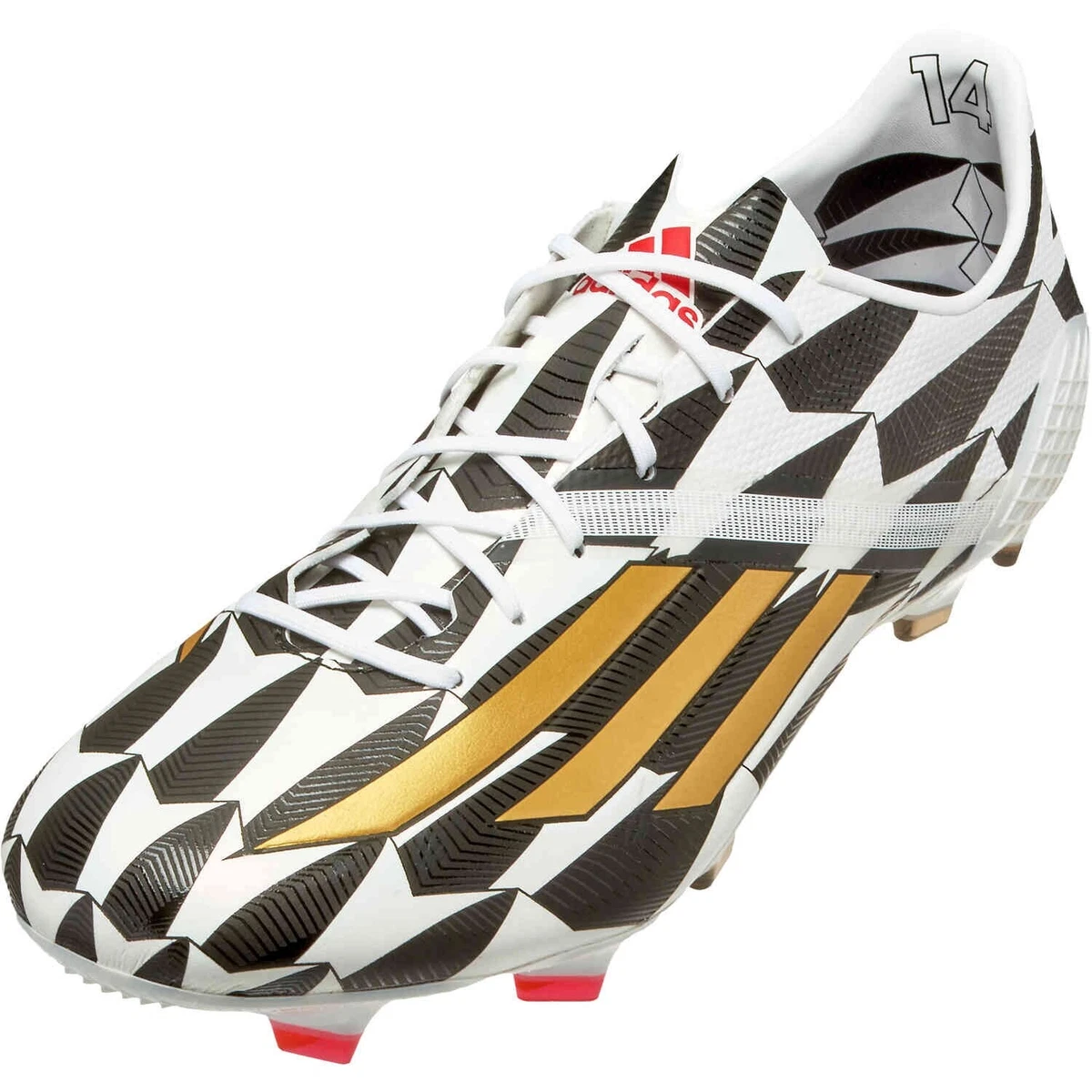 adidas F50 Adizero IV Firm Ground Boots Soccer Cleats Shoes Men Size 12.5US