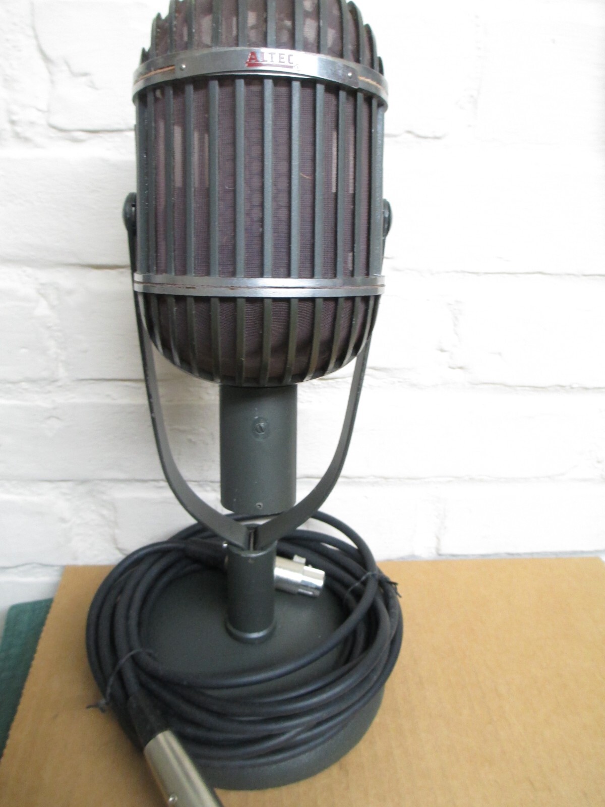 Vintage 1950's Altec 639B Ribbon Microphone With Extras! eBay