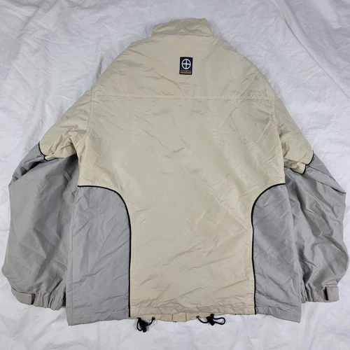 Planet Earth Products Mens XL Beige Waterproof Jacket Winter Rain Outdoors Camp image 2