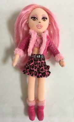 Lot Of 2 Ty Girlz Pink Hair Sizzlin Sue & Dazzlin Destiny 14