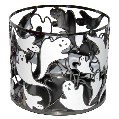 Bath & Body Works Glow-in-the-Dark DANCING GHOST Candle Holder 3 Wick ...