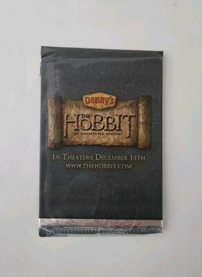 Denny's The Hobbit: An Unexpected Journey Trading Cards Sealed Pack
