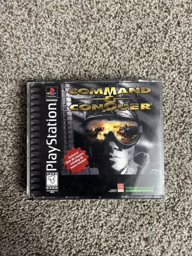 Command & Conquer (Sony PlayStation 1, 1995) - 2-Disc Set TESTED