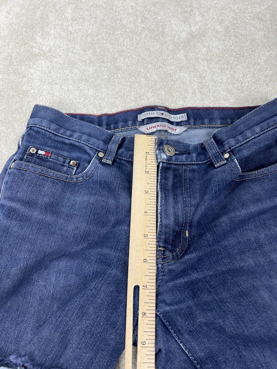 Vintage Tommy Hilfiger Jeans Womens 28 X 31 Low Rise Boot 90s 