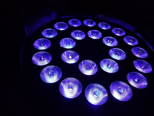 2 pcs 24 * 15W RGBWA+UV 6in1 LED Par Light DJ Party Lights DMX Control for Club - Picture 13 of 13