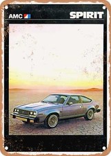 Metal Sign - 1979 Amc Spirit Liftback Vintage Ad