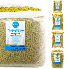 8mm high protein GREEN LIP MUSSEL sturgeon feed pond pellets (400g to 50kg)