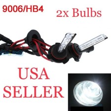Hb4 9006 5000k 2 Replacement Hid Bulbs 4 Xenon Conversion Kit Pure White 5k