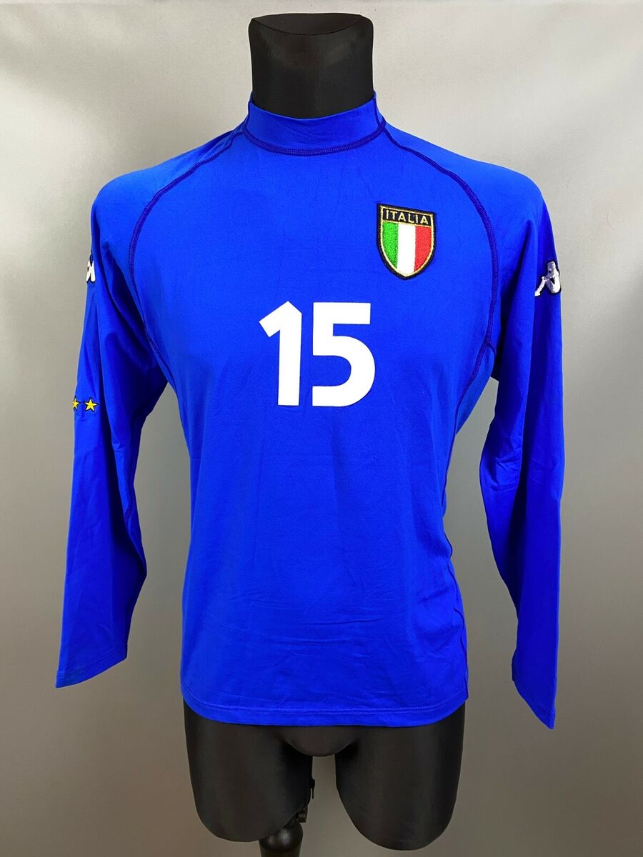 ITALY 2000 2002 LULIANO HOME SHIRT MATCH ISSUE FOOTBALL ITALY 2000 2002 LULIANO HOME SHIRT MATCH ISSUE FOOTBALL