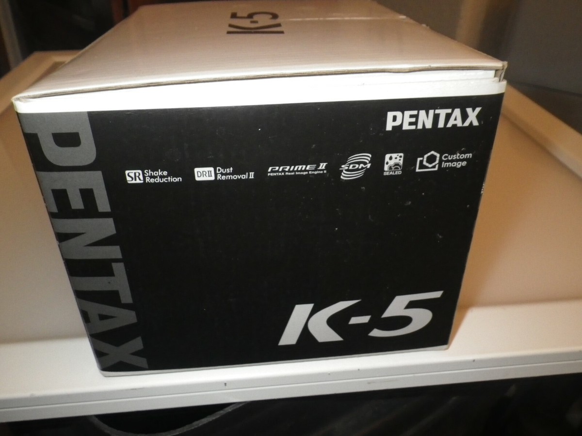 PENTAX Pentax K K-5 16.3MP Digital SLR Camera - Black (Body Only