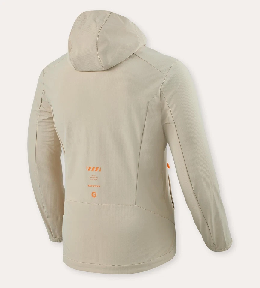GIACCA LEGGERA CASUAL REV'IT JERRY SOFTSHELL ANTIVENTO SAND BEIGE TG L - Immagine 2 di 2