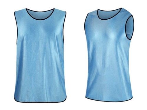 Pack of 6 & 12 Soccer jersey Bibs Adult Sports team Scrimmage Training Vests - Picture 4 of 13