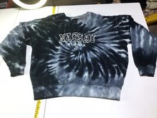 Isaac's Designs Tie Dye Sweatshirt Nassau Bahamas Large Black