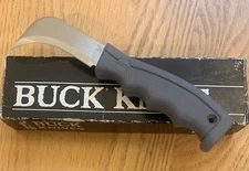 VINTAGE BUCK 810 HAWKBILL WORKMAN KNIFE NEVER USED IN WRONG BOX     BRT3