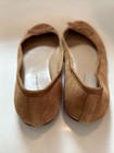 banana republic brown suede ballet flat with bow tie — photo 5