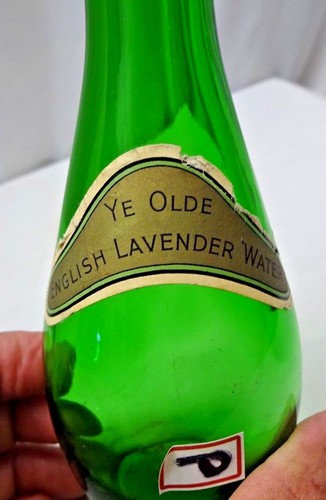Vintage Vetro Bottiglia Ye Olde Inglese Lavanda Acqua Un S Watson & Co Ltd Rare - Picture 4 of 9