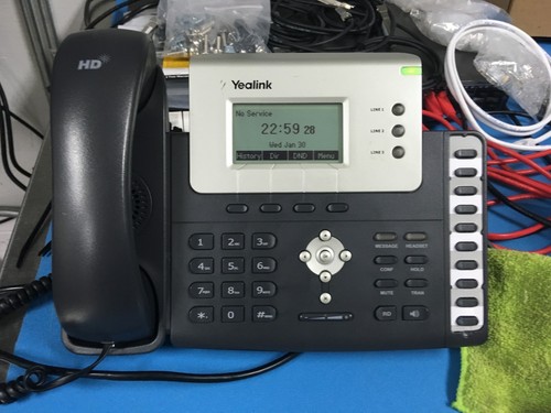 Yealink SIP-T26P telefono IP avanzato display voip telefono POE - voce HD - Foto 4 di 8
