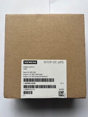 6EP1931-2EC42 Siemens SITOP DC-USV-Modul/DC24V/15A/USB