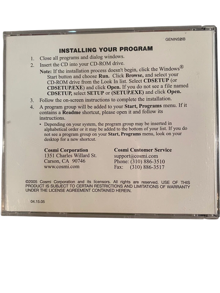 STRAWBERRY SHORTCAKE Amazing Cookie Party CD-ROM SOFTWARE For Windows/MAC Used  - Image 3 of 4