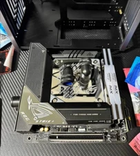 IM ROG mod AMD AM4/AM5 RYZEN 9 RYZEN 7 CPU Water cooling block Acrylic ARGB