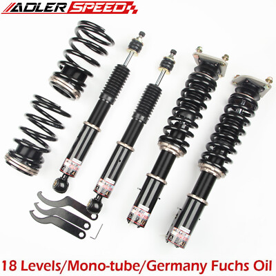 18 Clicks Adjustable Coilovers Shocks Struts Lowering Kit For Ford Mustang 94-04