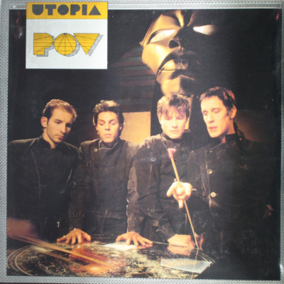 UTOPIA POV NEW 1985 LP Rock Vinyl New Wave Record Final Studio Album Passport