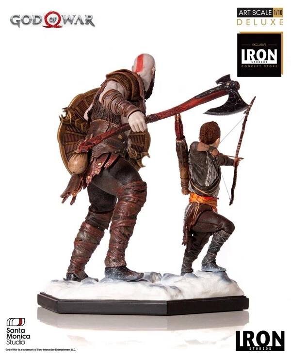 KRATOS Resin Statue Model Kit - 1/10 Scale Sculpture