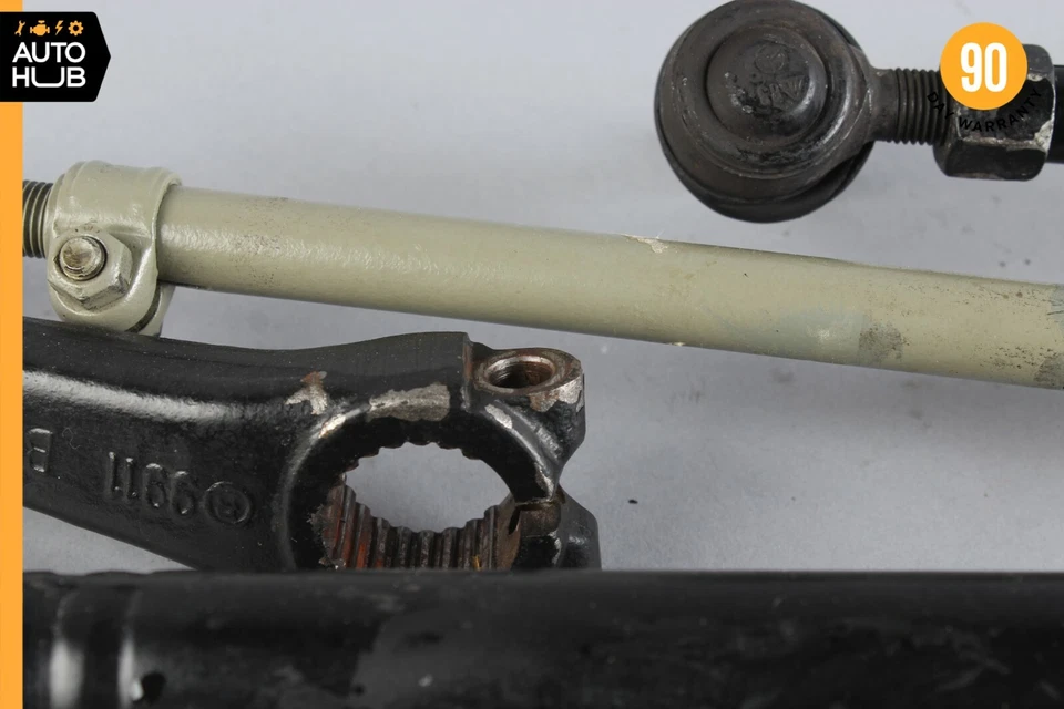 90-02 Mercedes R129 SL600 SL500 300SL rack de direção hidráulica ligação de engrenagem fabricante de equipamento original - Imagem 4 de 4