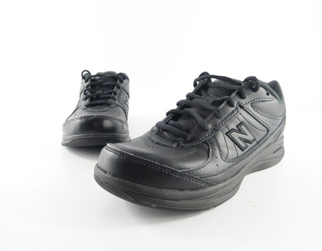 New Balance Mens 577 Walking Shoe DSL2 Black SZ US 6 D Leather MW577BK
