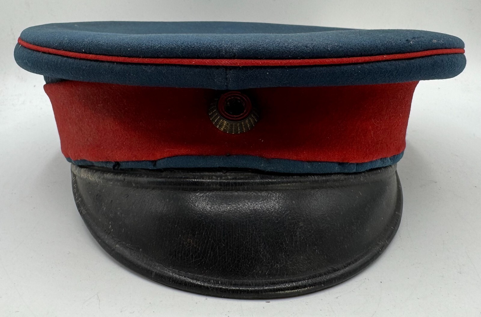 Pre WW1 Imperial German Reuss Infantry Visor Cap Hat Uniform Cockade Prussian