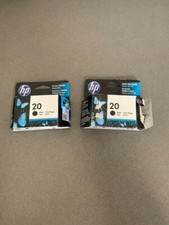 Hp 20 Black ink cartridge, Hp DeskJet 610,612,630,632,640,642,648,656 LOT OF 2