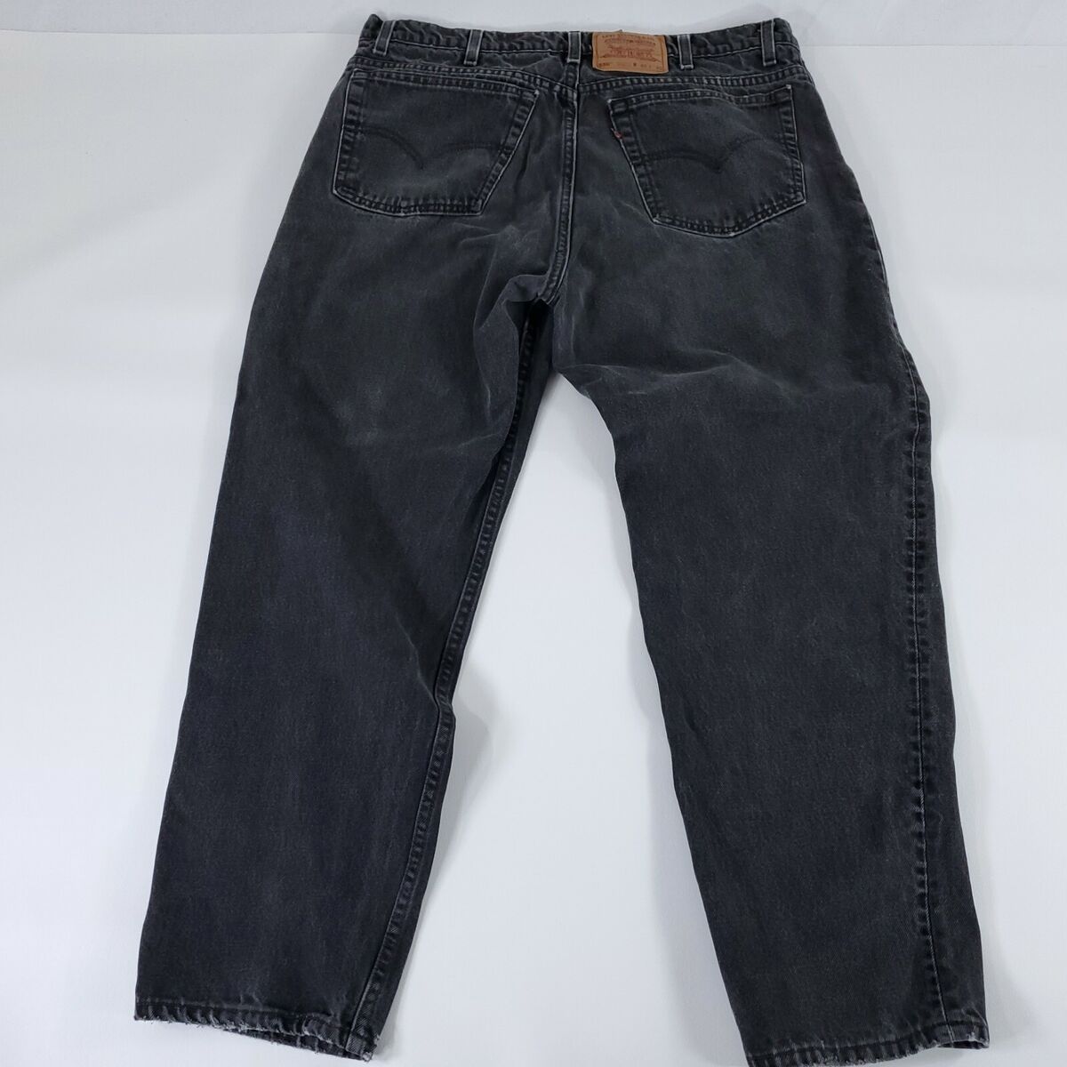 VTG 90s Levis 550 Mens Jeans 38x30 Relaxed Tapered Black VTG 90s Levis 550 Mens Jeans 38x30 Relaxed Tapered Black