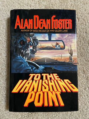 Signed! STAR WARS Author ALAN DEAN FOSTER 1st Vanishing Point vintage BOOK